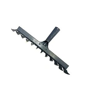 Граблі кручені без ручки (12 зубців) 400 мм