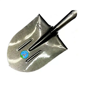 Лопата штикова "Американка" без держака з рейкової сталі