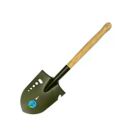 Саперна лопата DV — 600 з отворами під гайку та пиловим краєм