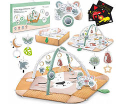 Великий інтерактивний навчальний килимок Nukido Balloons 5в1  730101