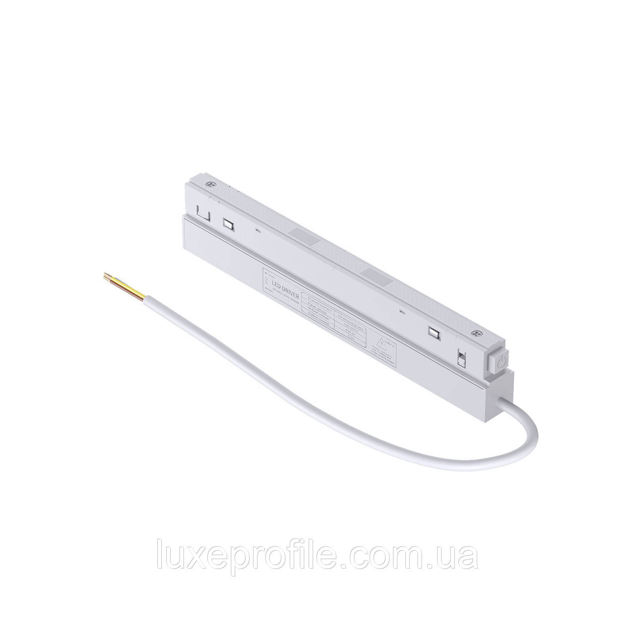 Блок живлення та підвід 100W DC48V МТ08 (біл)