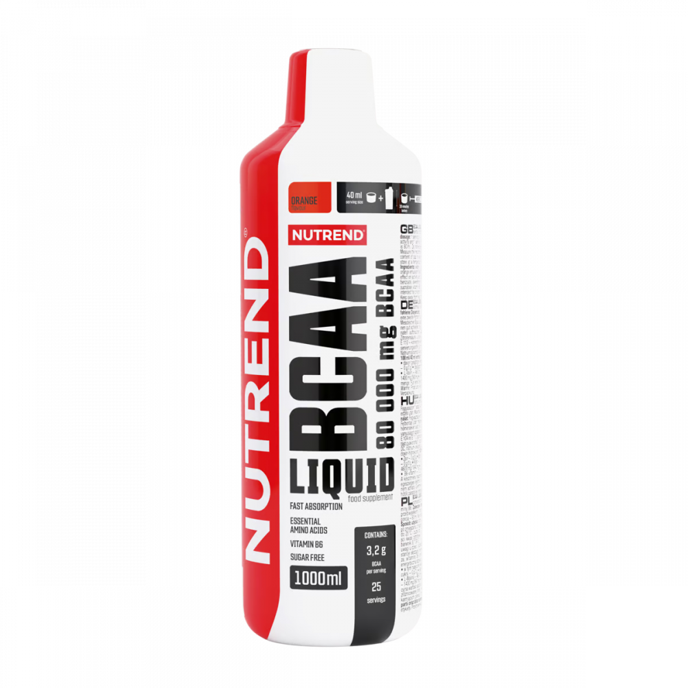 Амінокислоти Nutrend BCAA liquid 1000 ml, фото 1