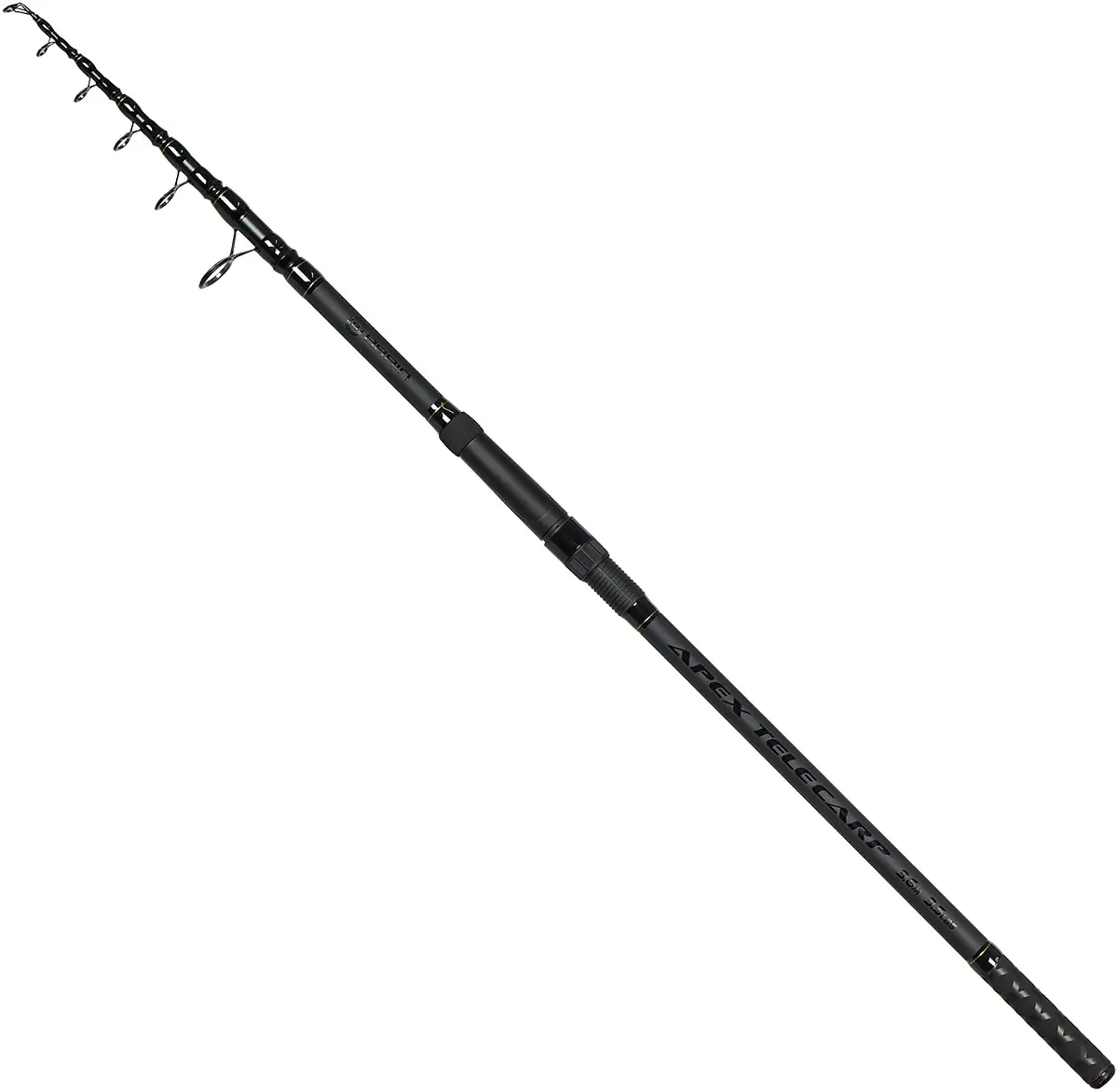 Вудлище коропове Brain Apex Tele Carp Black 3.90m 3.5lbs