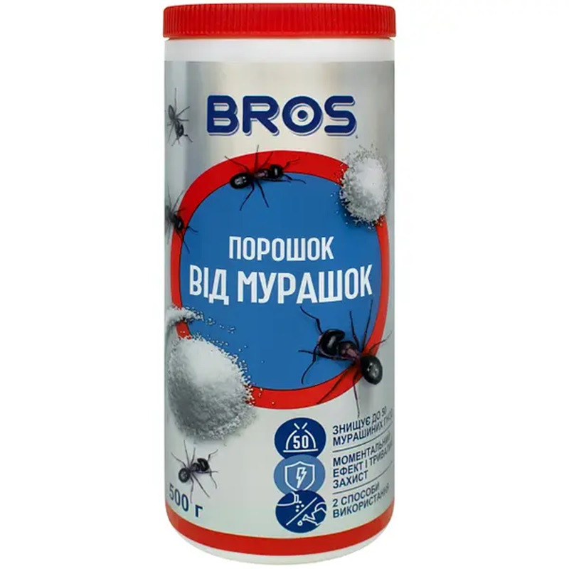 Порошок від мурах Bros 500 г