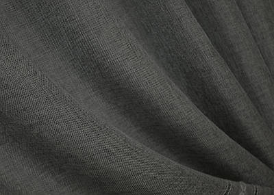 Однотонна тканина льон, мережка. Висота 2,95м. Колір графітовий. Код 1401ш