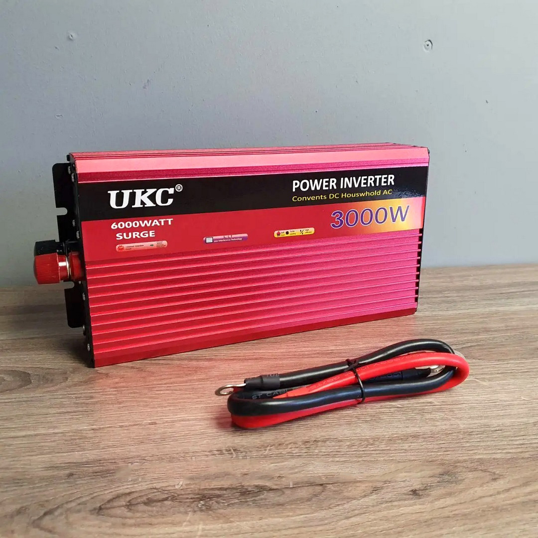 Преобразователь 12 в 220 вольт 3000W (12-220В) c функции плавного пуска ...