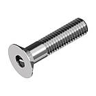 ISO10642 М6х50 сталь 10.9 гвинт цинк білий часткова різьба L24 крок 1 (200шт.) [5I12000005I1605020] потайна HX4 Metalvis