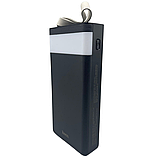Повербанк Power Bank HOCO 30000mAh 2USB, Type-C, Lightning, 2A J73, фото 8