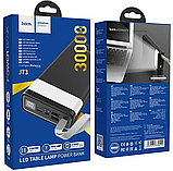 Повербанк Power Bank HOCO 30000mAh 2USB, Type-C, Lightning, 2A J73, фото 7
