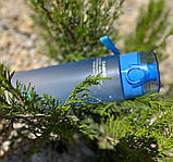 Пляшка для води CASNO 650 мл KXN-1157 Блакитна, фото 7