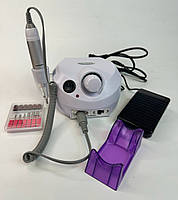 Фрезер для манікюру Nail Master ZS-601 ОРИГІНАЛ, 65 Вт 45 000 об/хв, Білий