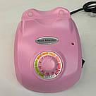 Фрезер для манікюру та педикюру Nail Master ZS 603 ОРИГІНАЛ, 65 Вт, 45000 об/хв, Рожевий, фото 3