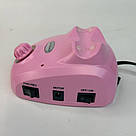 Фрезер для манікюру та педикюру Nail Master ZS 603 ОРИГІНАЛ, 65 Вт, 45000 об/хв, Рожевий, фото 4