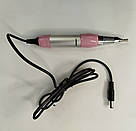 Фрезер для манікюру та педикюру Nail Master ZS 603 ОРИГІНАЛ, 65 Вт, 45000 об/хв, Рожевий, фото 6