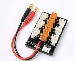 Плата паралельної зарядки літієвих акумуляторів 1-3S XT30 B6AC балансувальна плата, плата розширення