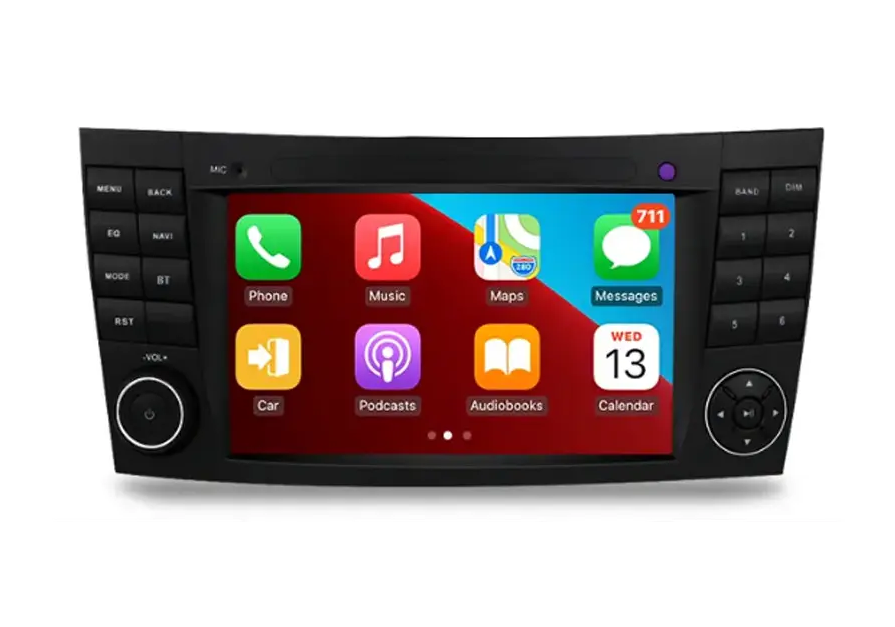 Штатна магнітола 8" Mercedes BENZ W211 Android 12- 4+32 GB з функцією carplay і CANBUS