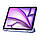Чохол Smart Case для iPad Air 13'' (2024) Pen, Violet, фото 6