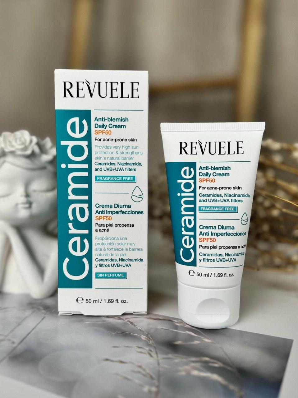 Денний крем проти пігментних плям Revuele SPF 50, 50 мл