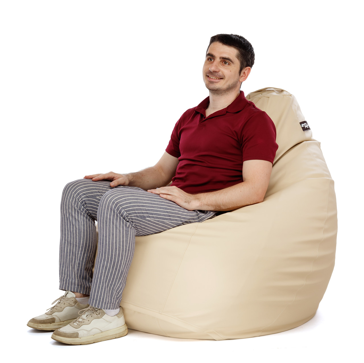 Крісло мішок MrBean Груша Екошкіра L