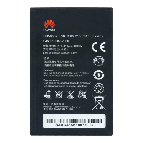 Акумулятор Huawei HB505076RBC (2150mAh) / Huawei Ascend G606/G610/G700/G710/Y600, фото 1
