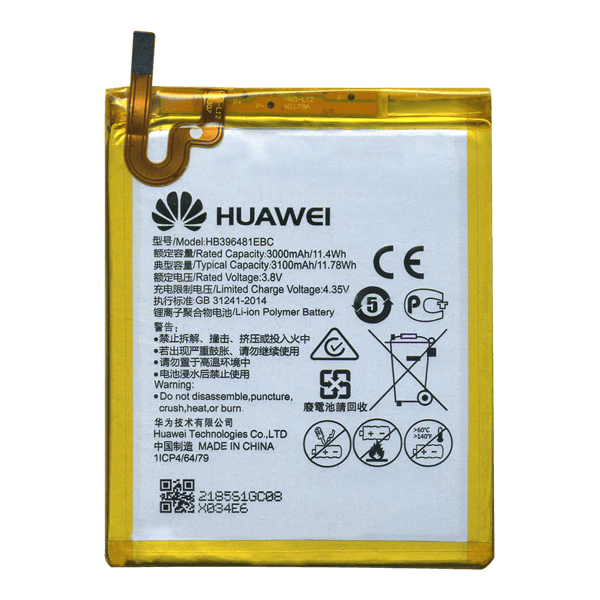 Акумулятор Huawei HB396481EBC / Huawei Ascend G7 Plus / Huawei Ascend G8 / Huawei Ascend  G8X, фото 1