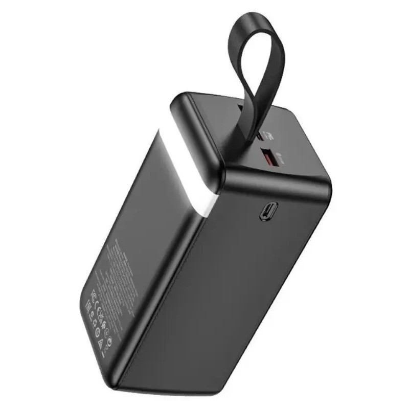 Павербанк 50000 mAh Power Bank BOROFONE BJ14D 50000 mAh 2USB Type-C Black, фото 1