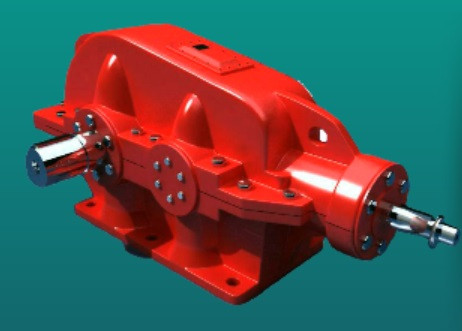 Редуктор КЦ1-300-28 двоступінчатий конічно-циліндричний, фото 1