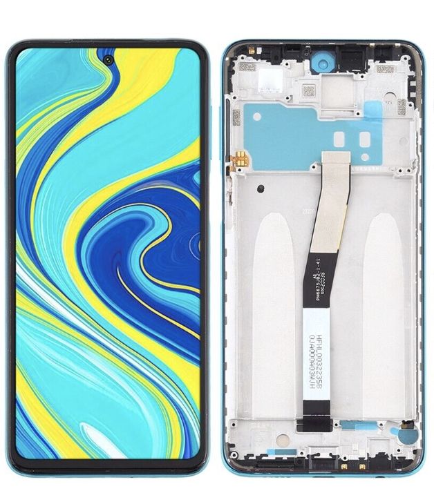 Дисплей (екран) для Xiaomi Redmi Note 9S/Note 9 Pro/Note 9 Pro Max + тачскрин, чорний, оригінал (54) з