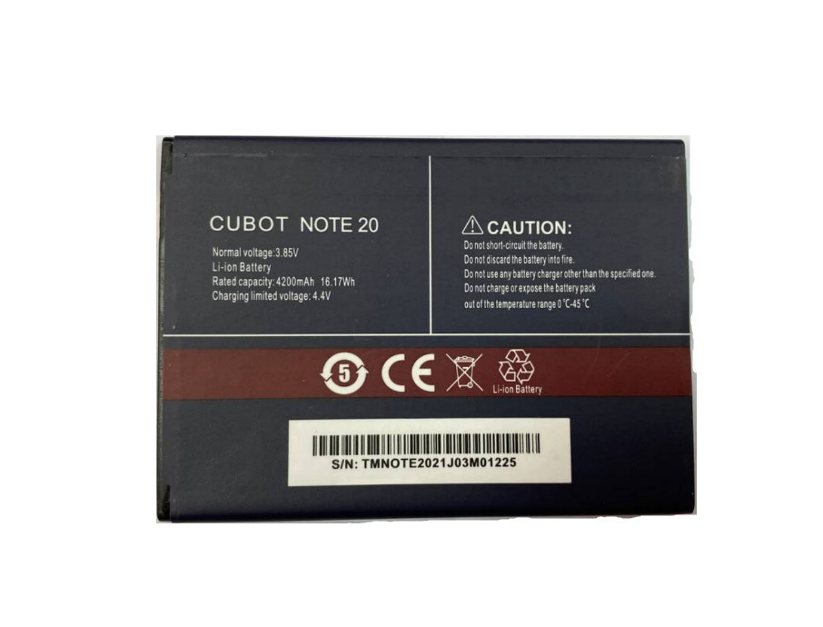Акумулятор CUBOT Note 20, фото 1