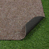 Ковролін на гумовій основі коричневий Betap Vento 69, ширина 3 м, фото 2