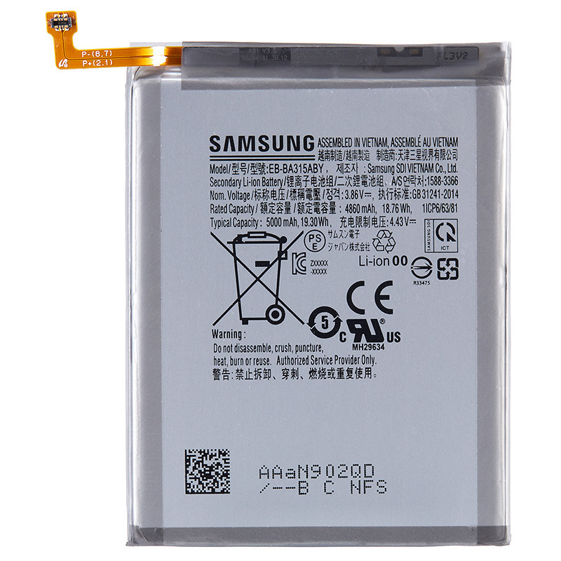 Акумулятор Samsung EB-BA315ABY / Samsung A315F Galaxy A31, фото 1