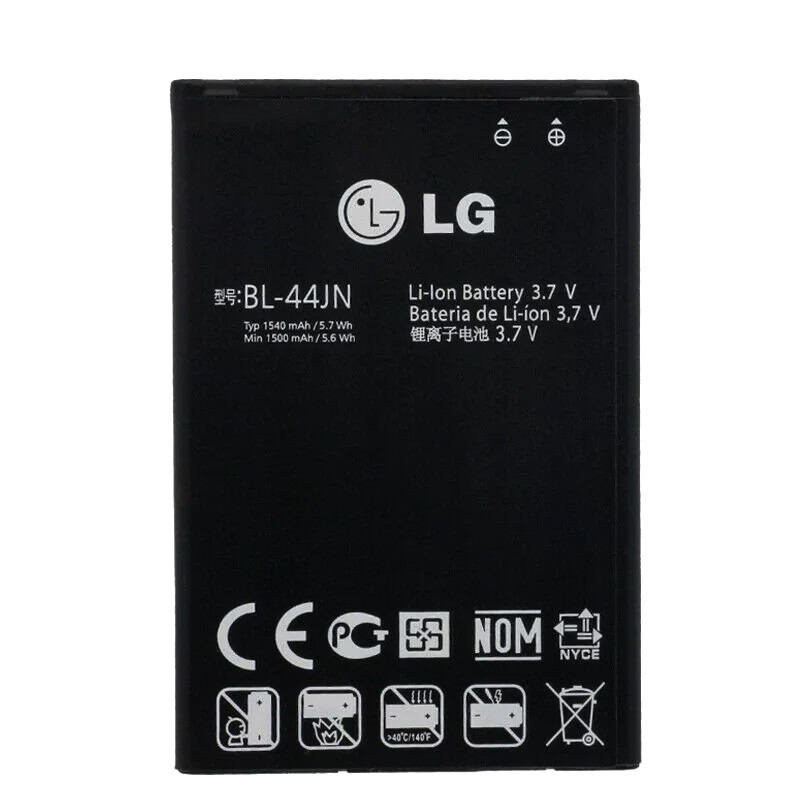Акумулятор LG BL-44JN (P970/ E730/ E615/ E410/ E400/ E405/ E425/ E435/ E612) [Original PRC], фото 1