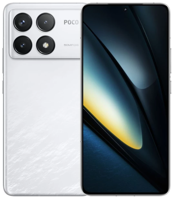 Смартфон Xiaomi POCO F6 Pro 12/256Gb White Global version