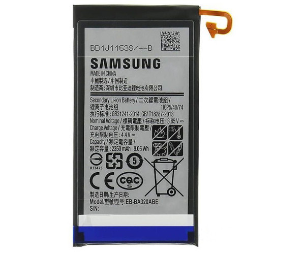 Акумулятор Samsung EB-BA320ABE ❖ Samsung A320