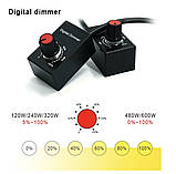 Діммер для регулювання потужності драйвера Meanwell, світильників  Quantum Board Samsung, фото 3