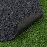 Ковролін на гумовій основі сірий ширина 1 м  TEMPO 74, фото 2