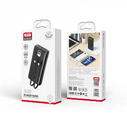 Павербанк Power Bank XO PR185 з кабелем QC22.5W/PD20W 20000 mAh (Білий)