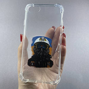 Чохол для Apple iPhone 8 силіконовий чохол привид Київ на телефон айфон 8 прозорий L9E