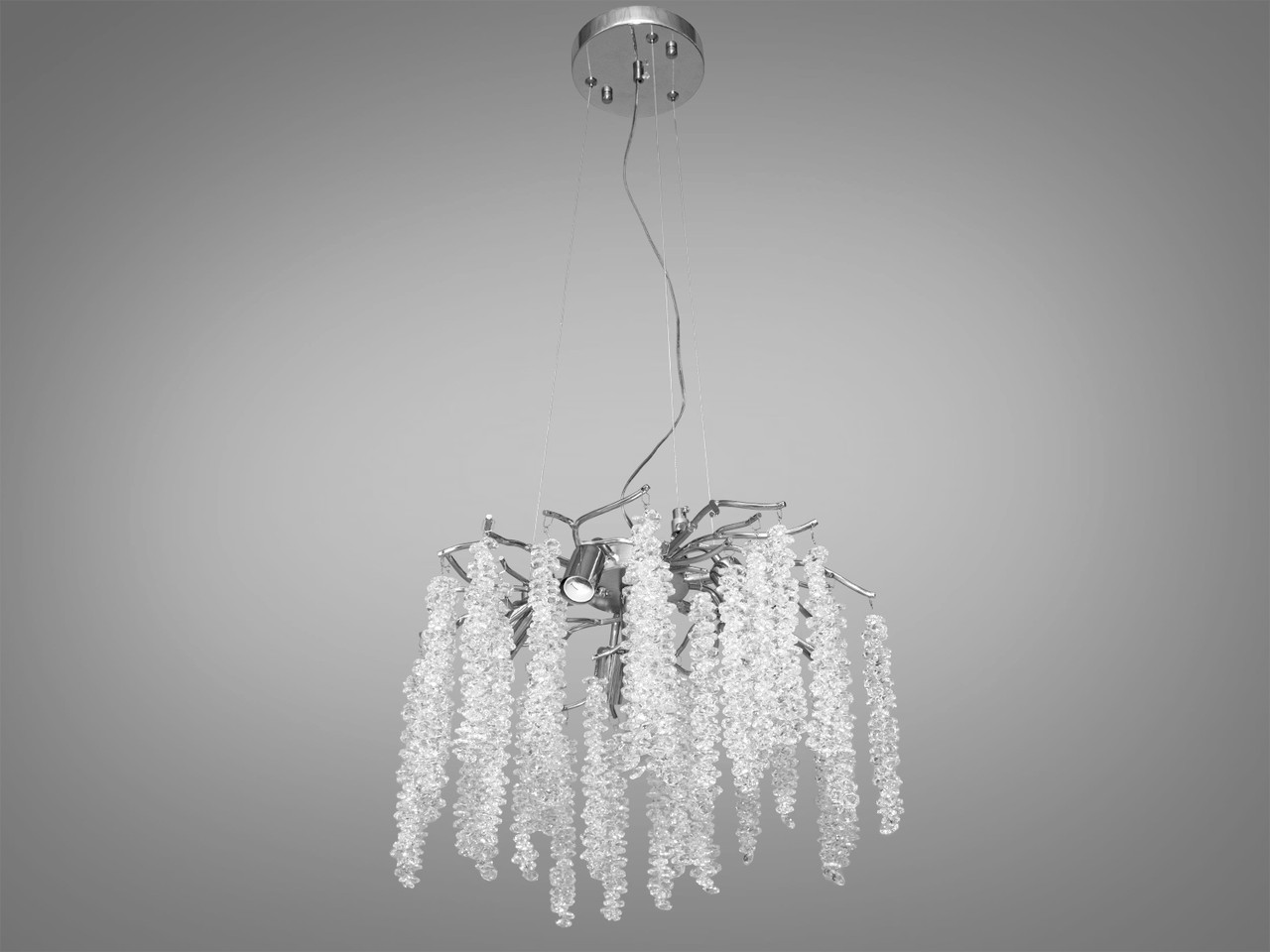 Сучасна кришталева люстра на 6 ламп Seoul 605-450CH