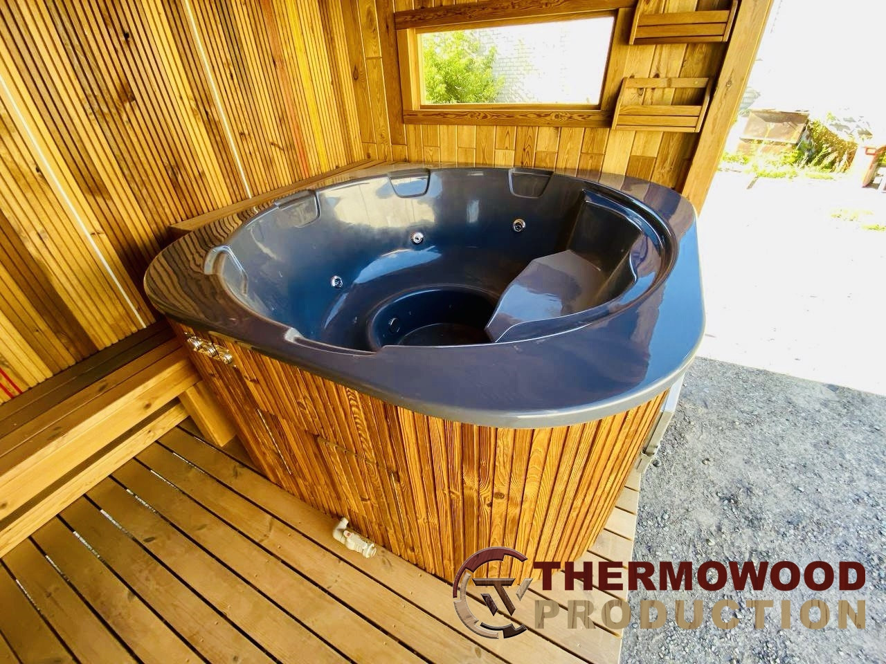 🌟 Construction of saunas with vats and Jacuzzi LUX configuration from