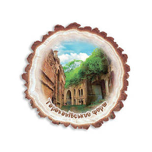 Магніт зріз дерева "Тараканів"