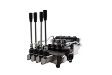 Гідророзподільник 4Z80-VRP 24 вольт, 4-секційний 80 л/хв, Болгарія (З електрогідравлічним керуванням)