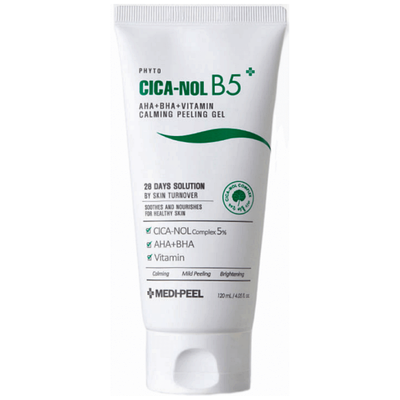 Пілінг-скатка для обличчя з кислотами Medi Peel Phyto Cica-Nol B5 AHA BHA Vitamin Calming Peeling Gel, 120 мл