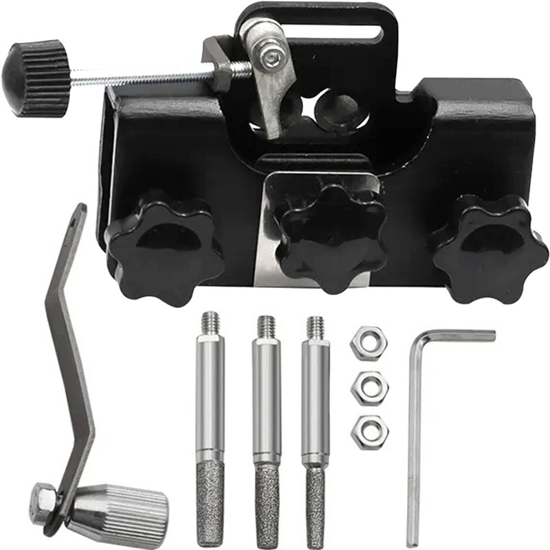 Портативний механічний пристрій для точного заточування ланцюгової пили, фото 1