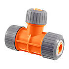 Цанговий трійник для шланга SLD 1/2" х 3/4"