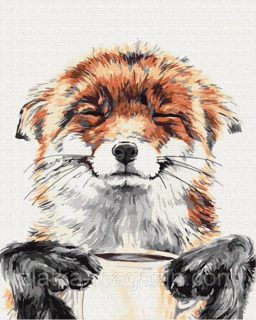 Картина за номерами. Задоволена лисичка, фото 1