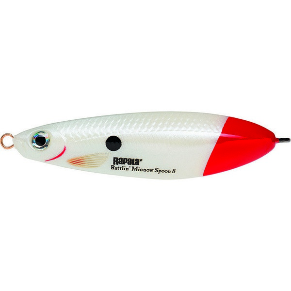 Блешня Rapala Rattlin' Minnow Spoon RMSR08 PWRT, фото 1