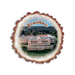 Магніт зріз дерева "Вишнівець"