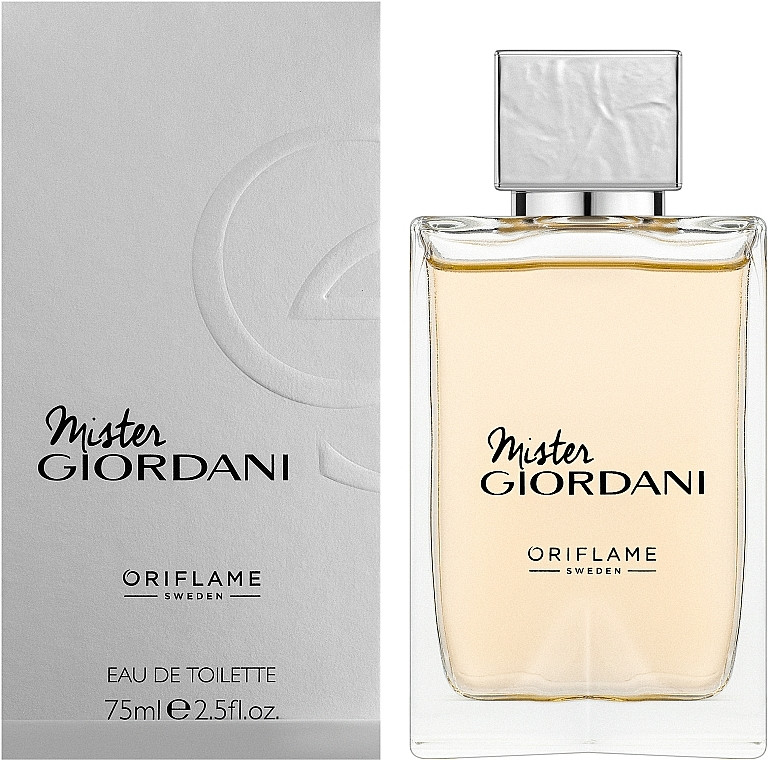 Туалетна вода Mister Giordani [Містер Джордані] 75 мл, Oriflame, фото 1