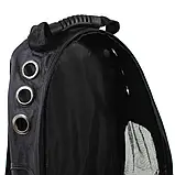 ❤️Космічний рюкзак переноска для тварин CosmoPet з ілюмінатором для собак та котів Travel Червоно зелений, фото 6